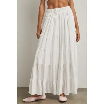 Tiered Maxi Skirt