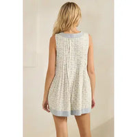 Thumbnail for Free Spirited Pleated Romper