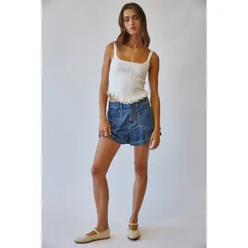 Knit Corset Top