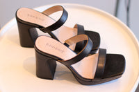Thumbnail for Platform High Heel Double Strap Sandal