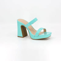 Thumbnail for Platform High Heel Double Strap Sandal