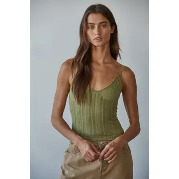Knit Seamless Nylon Spandex Jacquard Pattern Top
