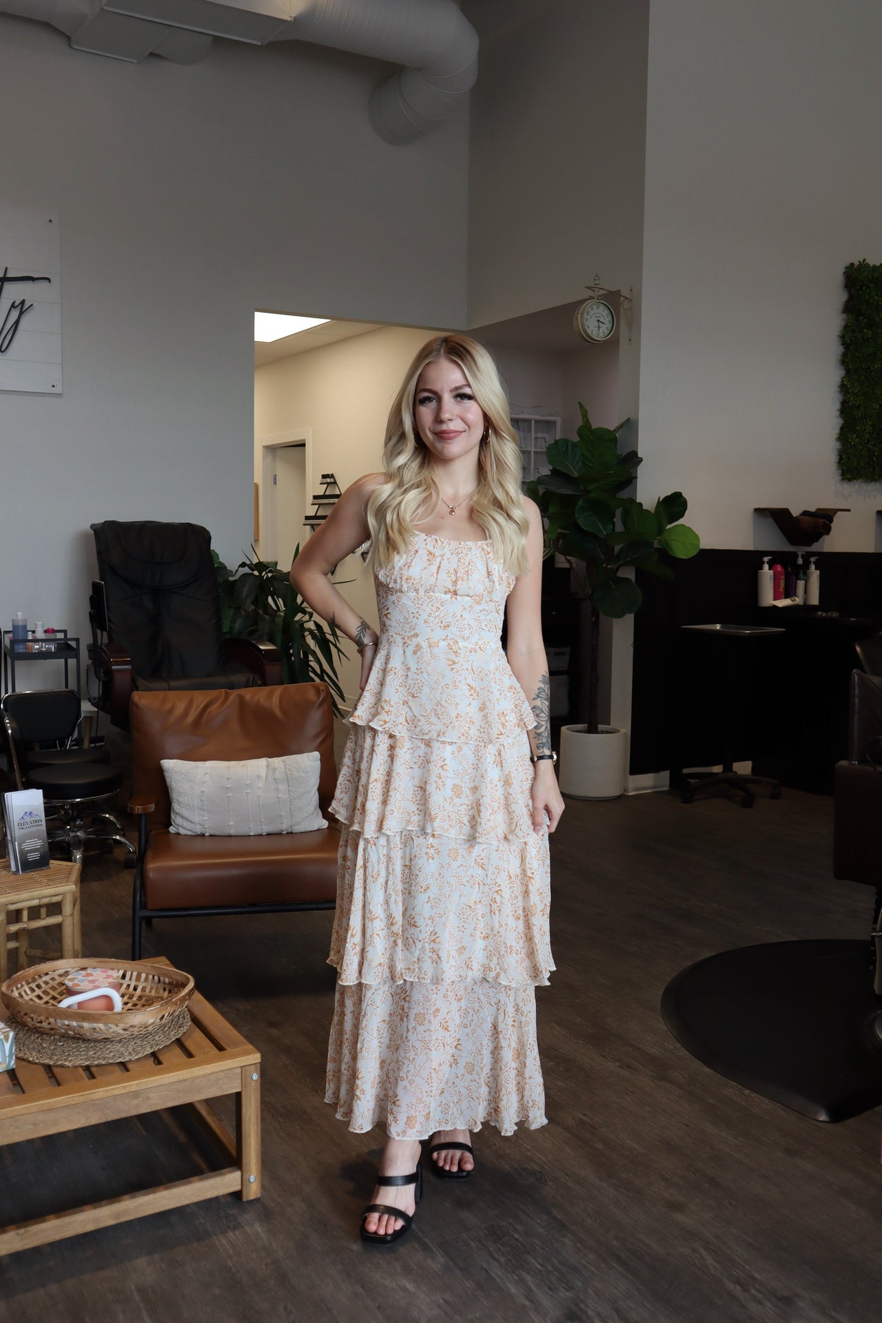 Floral Tiered Sundress