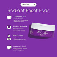 Thumbnail for Radiant Reset Exfoliating Toner Pads